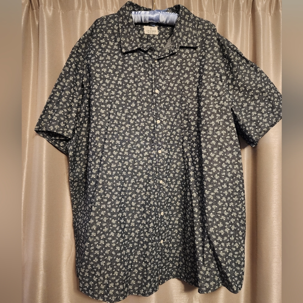 Mutual Weave Heavy Weight Button Up 3XLT